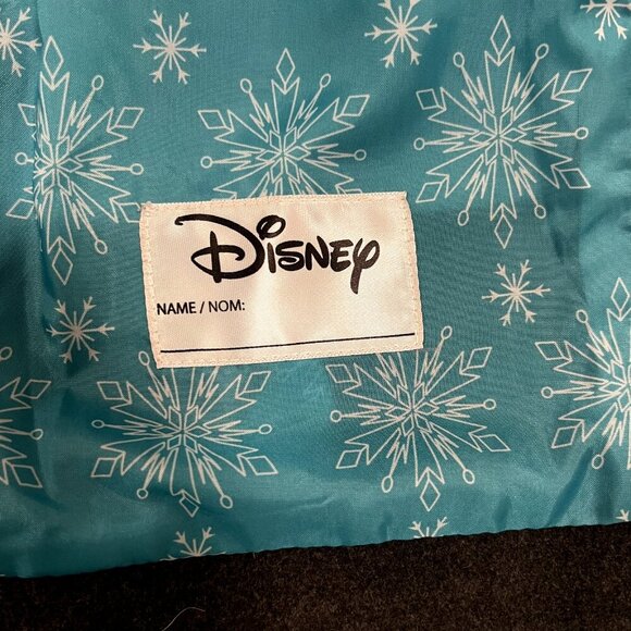 20% off $40+! Authentic Disney Frozen Girls Jacket 6X Grey LIKE NEW Pea Coat - Picture 9 of 13